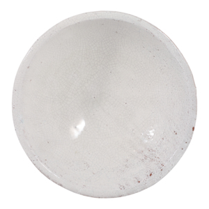 Ciotola Decorativa Effetto Craquelé in Ceramica Bianca, Centrotavola, Decorazione per Tavolo, Complemento d'Arredo per Tavolino da Caffè, Esposizione per Bancone Cucina - Product Image 6