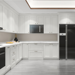 Đá Cẩm Thạch Shaker Phong Cách Tủ Bếp Tùy Chỉnh Thiết Kế Nhà Bếp Hiện Đại Sang Trọng - Product Image 6