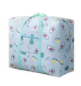 Heavy Duty Large Closet Collapsible Oxford Fabric Folding Quilt Clothes Blanket Storage Bags For Cloth