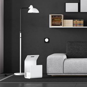 Placca da parete in vetro nero, 1 chiave, design moderno; ideale per controllare l'illuminazione e aggiungere un tocco decorativo. - Product Image 3