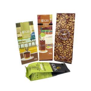 Tùy chỉnh khác nhau túi loại cà phê đậu đứng lên thực phẩm đóng gói túi Zip khóa cà phê bao bì túi - Product Image 4