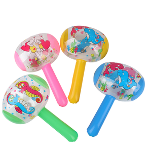 Le plus populaire : Marteau gonflable en PVC, petite cloche couinante, claquettes à main pour enfants et adultes, jeu de fête amusant pour tous les âges - Product Image 1