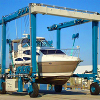Pont élévateur mobile maritime de 250 tonnes, prix d'usine, pour le levage de yachts, de navires, de ponts élévateurs marins, de bateaux