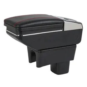 Pu Leer Auto Armsteun Console Doos Monitor Verstelbare Opbergdoos Voor Suzuki Swifts Voor Suzuki Swifts