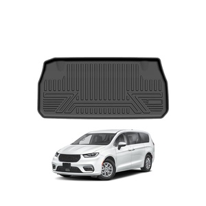 TPE Interior <b>Accessories</b> Original Size Perfect Fit Car <b>Floor</b> Mats & Trunk Mat for Chrysler Pacifica 2024 - Product Image 4