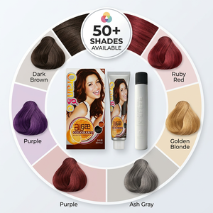 Crema de Coloración Capilar Orgánica Permanente Naranja de 80ml*2, con Extractos de <span class=keywords><strong>Plantas</strong></span> para Uso Profesional en Salón, Venta Caliente, 3 Años de Duración - Product Image 2