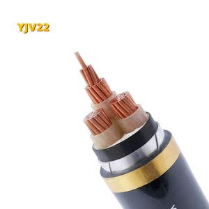 Cable <span class=keywords><strong>de</strong></span> Baja Tensión YJV YJV22 ZC-YJV NH-YJV XLPE PVC Sin Armadura, 4 Núcleos, Conductor <span class=keywords><strong>de</strong></span> Cobre Libre <span class=keywords><strong>de</strong></span> Oxígeno, Clasificación IP68, para Uso en Construcción - Product Image 2