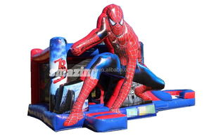 PVC 0.55Mm Giá Rẻ <span class=keywords><strong>Bouncy</strong></span> Castles Để Mua Trẻ Em Inflable Castillo Thương <span class=keywords><strong>Spiderman</strong></span> <span class=keywords><strong>Bouncy</strong></span> Castle <span class=keywords><strong>Inflatable</strong></span> - Product Image 4