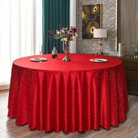 Couverture de table en polyester lavable SPRING PLANTING Nappe ronde décorative pour banquet de fête de mariage