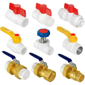 Trắng đen PE nóng chảy bóng van và ống nước và phụ kiện tất cả các loại ống nhựa phụ kiện tại Trung Quốc - Product Image 2