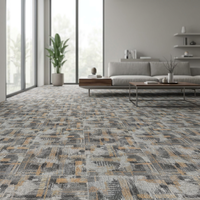 Dalles de moquette modulaires commerciales modernes de qualité supérieure 24x24, robustes, pour bureaux et espaces de prière, conformes aux normes australiennes