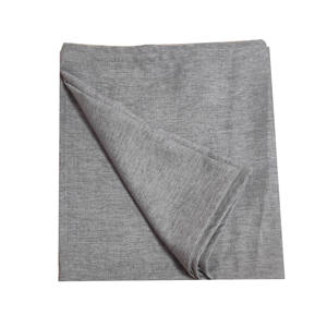 DZQN051-LOW MOQ 13 pollici * 108 pollici poliestere lino solido <span class=keywords><strong>grigio</strong></span> <span class=keywords><strong>RUNNER</strong></span> da tavolo - Product Image 4