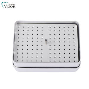 치과용 버 홀더 120홀 고압멸균 가능 알루미늄 멸균 상자 (엔도 파일 및 구강 관리 도구용) - Product Image 4