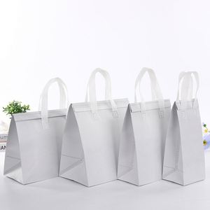 Reusable Non-woven Laminated Aluminum Foil Insulated Takeaway Bags for Food <b>Milk</b> Cake & <b>Chocolate</b> - Product Image 3