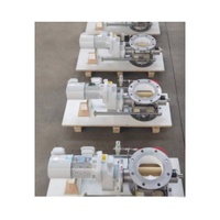 Vanne rotative à clapet pneumatique pour le transport pneumatique |   Grande ouverture résistante à l'usure |   Alimentateur industriel