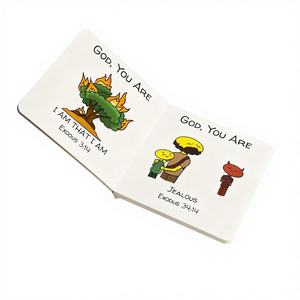 Livre d'activités pour enfants en gros, couverture rigide en carton personnalisée, gaufrage - Product Image 2