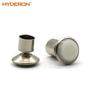 Hyderon Metal Furniture Feet Round Tube Universal Adjustable Spring Loaded Tilting Foot Pad Industrial <b>Hardware</b> Accessory - Product Image 3