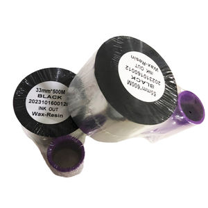 33mm * 450M Tinta resistente a los arañazos Interior/exterior Near Edge TTO Resina LINX Markem Domino Ribbon - Product Image 4