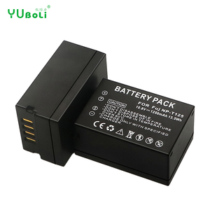 แบตเตอรี่กล้อง1250mAh NPT125 NP-T125 125 NP สำหรับ <span class=keywords><strong>Fujifilm</strong></span> <span class=keywords><strong>GFX</strong></span> <span class=keywords><strong>50S</strong></span> <span class=keywords><strong>GFX</strong></span> 100แบตเตอรี่ดิจิตอล - Product Image 2