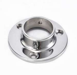 Support de fixation <span class=keywords><strong>pour</strong></span> main courante <span class=keywords><strong>d</strong></span>'<span class=keywords><strong>escalier</strong></span> en acier inoxydable avec base à bride - Product Image 2