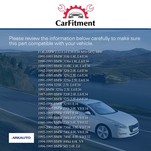 ARKAUTO BOBINE D'ALLUMAGE À Énergie Élevée 12131703359 12139066468 UF226 pour BWM 3 5 7 <span class=keywords><strong>E32</strong></span> E34 E36 E38 M50 M52 M60 2.5 2.8 3.0 4.0 - Product Image 5