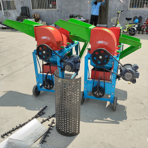 Machine multifonctionnelle de nettoyage et de calibrage des grains avec moteur pour le traitement des céréales, petite taille - Product Image 4