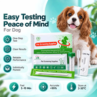 Bandelette de test rapide vétérinaire à usage unique pour l'antigène du virus adéno-virus canin (VAC) pour animaleries et cliniques vétérinaires