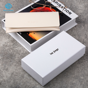 Estuche de Gafas de Sol de Papel con Logotipo Personalizado, Estuche de Cuero para Gafas con Paño de Limpieza, Más Vendido - Product Image 4