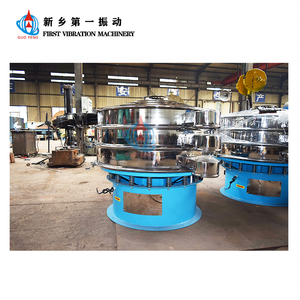 304 thép không gỉ sàng lọc tốt quay Vibro sàng máy bột rung màn hình - Product Image 4