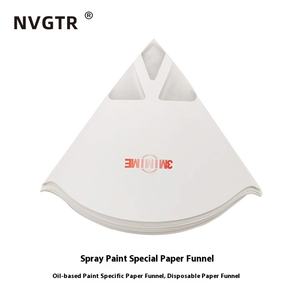 Funil de Papel Filtrante Descartável de Malha 120 para Tinta Automotiva - Ferramenta de Mistura de Malha de Poliéster para Pintura de Veículos - Product Image 5