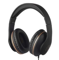 Headset OEM Berkabel 3.5 mm Grosir, Headphone Over Ear dengan Mikrofon untuk Call Center dan Ruang Kelas, Dilengkapi Headband yang Dapat Disesuaikan