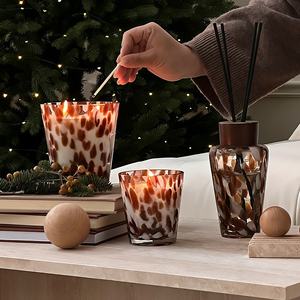 Vela Aromática Personalizada de Larga Duración, Juego de Velas Perfumadas de Lujo <span class=keywords><strong>con</strong></span> Tapa y Caja, Portavelas Cónico de Vidrio Grande y Lujoso - Product Image 4