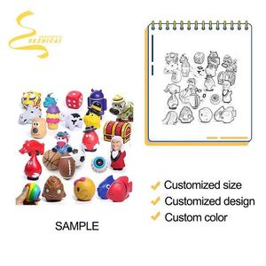 ขายส่งจากโรงงาน ลูกบอลโฟม PU ราคาถูก รับทำตามสั่ง สำหรับของขวัญส่งเสริมการขาย - Product Image 4