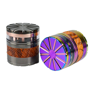 Hot sale <b>smoking</b> accessories wholesale zinc alloy magnet 23 inch custom logos metal <b>herb</b> grinder - Product Image 3