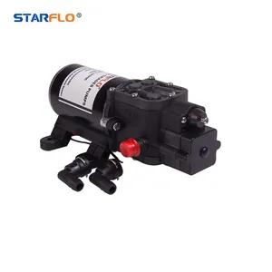 STARFLO High Pressure 100PSI Mini 12v Marine Water Pump Diaphragm Self Priming Pump For Marine