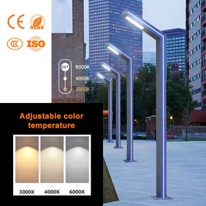 LED Outdoor Aluminum Garden <strong>Light</strong> Smart City Garden Park Villa LED Landscape Galvanized Steel Pipe Street <strong>Light</strong> <strong>Pole</strong> - Product Image 3