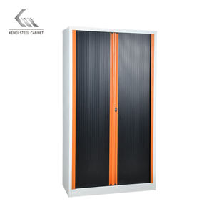 עיצוב מודרני דלת תריס גלילה ארון תיקים מפלדה עם משרד מדף בשימוש/ דלת טמבור ארון אחסון - Product Image 5