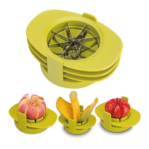 C260 Multi-function Stainless Steel Vegetable And Fruit Slicer Household Mango Core Cutter Kitchen Gadget Apple Splitter