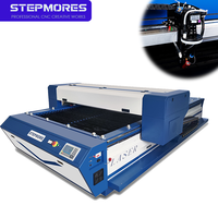 Machine de découpe laser CO2 1325 avec caméra CCD et optimisation de la découpe par IA pour le caoutchouc, l'acrylique, le bois, le MDF - CNC haute productivité