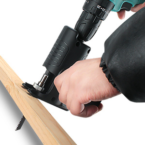 MeiKeLa Portable Electric <strong>Drill</strong> to Electric Saw Reciprocating <strong>Jig</strong> Saw Metal File Attachment/Reciprocating Saw Attachment - Product Image 3