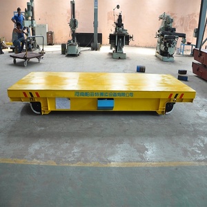 Steel Cable <strong>Drum</strong> Heavy Duty Platform Motorized Transfer <strong>Trolley</strong> Handling Equipment - Product Image 6