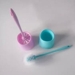 Maxfree Factory – Ensemble de brosses de nettoyage de salle de bain antibactériennes écologiques de haute qualité avec support mural pour le nettoyage domestique - Product Image 5