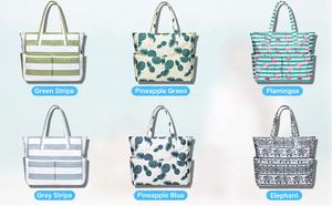 Bolsa de Playa Rectangular Grande Personalizada al por Mayor, Bolsa de Lona, Sac à Main Femme, Bolsa de Fin de Semana, Impermeable, de Marca, Lista para Enviar - Product Image 6