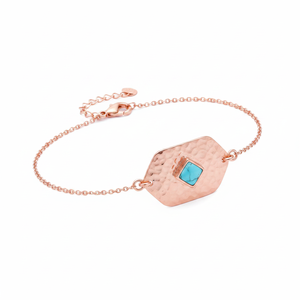 Martelé Charme Bracelet Carré Forme Bracelet En Gros Fabriqués À La Main Élégant Bijoux Turcs - Product Image 2