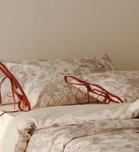 Juego de Ropa de Cama Rowena Floral / Beige - Product Image 4