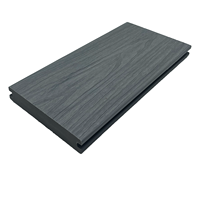 Plancher en composite bois-plastique (WPC) co-extrudé à âme pleine, 138x23mm, résistant à l'usure, pour maison et jardin, directement de l'usine