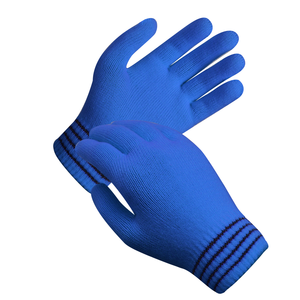 El clima frío reflectante hilo guantes de punto acrílico magia elástico y guante para ropa de invierno para - Product Image 4