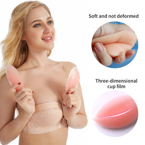 Relleno de silicona <span class=keywords><strong>para</strong></span> vestido de boda, almohadillas <span class=keywords><strong>para</strong></span> sujetador, copas reutilizables, realce - Product Image 2