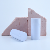 15g 30g 50g 75g Twist up Cosmétique Parfum solide Récipient de déodorant en plastique à rouler sur bâton