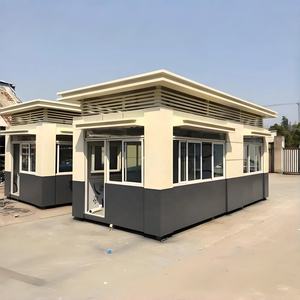 Cabine de sécurité préfabriquée en acier léger, imperméable, moderne, écologique, à faible coût - Product Image 5